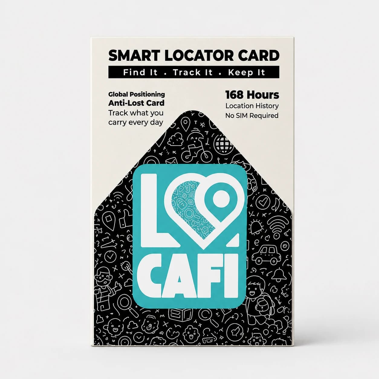LOCAFI Slim retail box, front